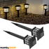 Bastenske solarne lampe sa senzorom 6 komada - rs-mangoshop.com