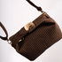 Braon reljefna torbica KA023 - rs-mangoshop.com
