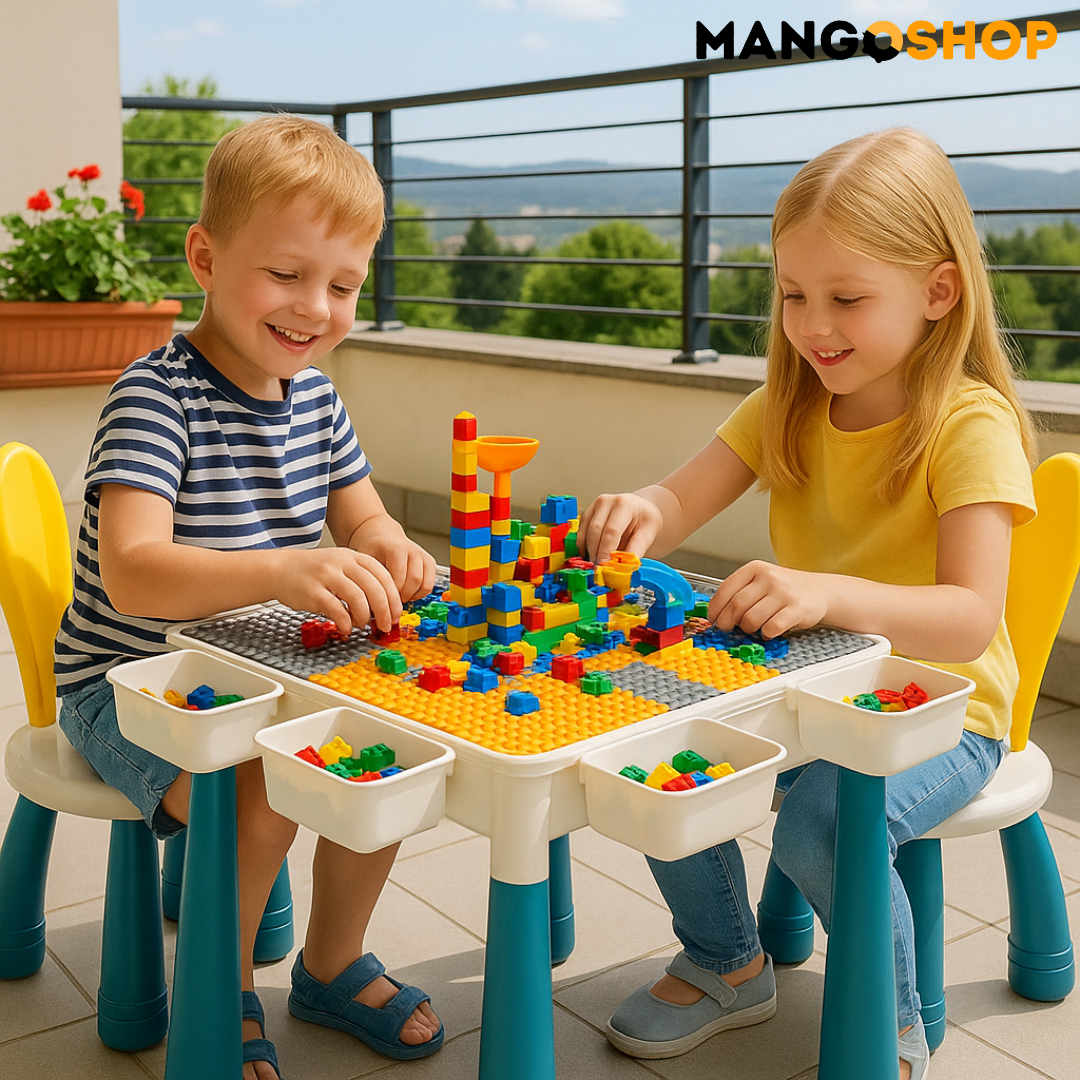 Deciji stocic sa kockicama - rs-mangoshop.com
