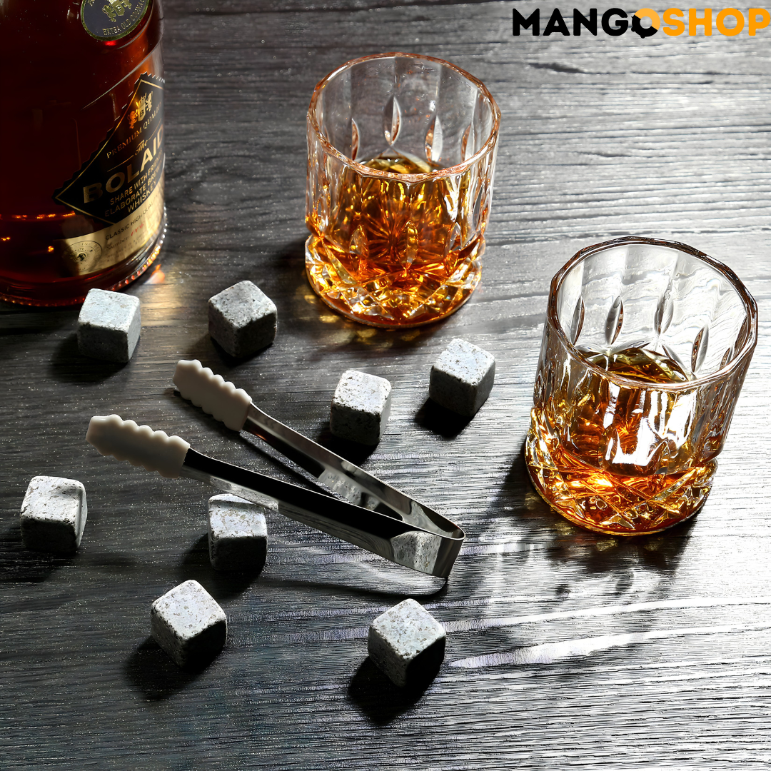 Luksuzni viski set u drvenoj kutiji - rs-mangoshop.com