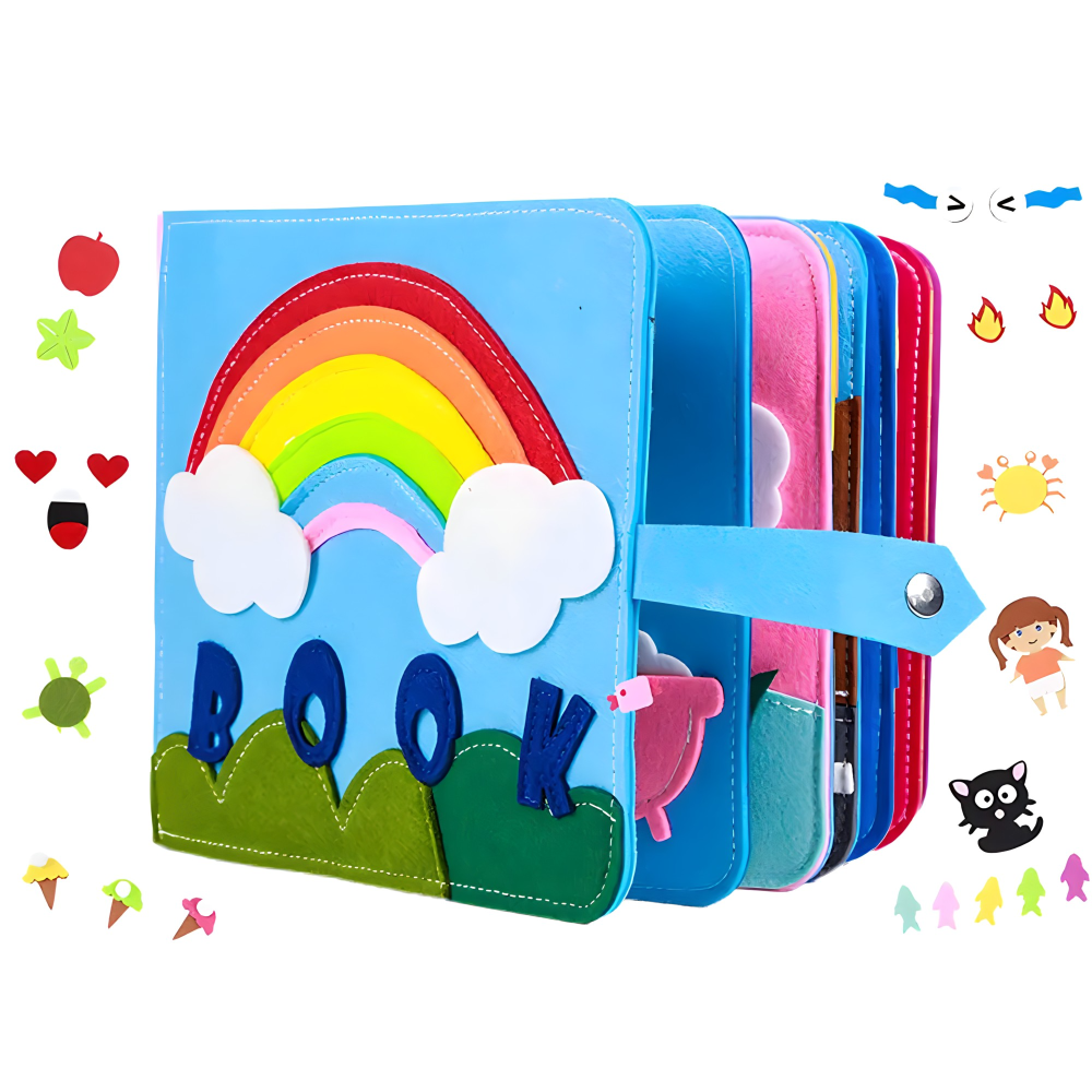 Montessori tiha knjiga za decu - rs-mangoshop.com