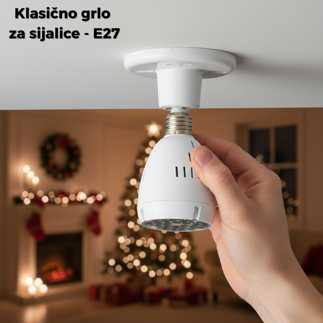 Novogodisnja LED projektorska sijalica - rs-mangoshop.com