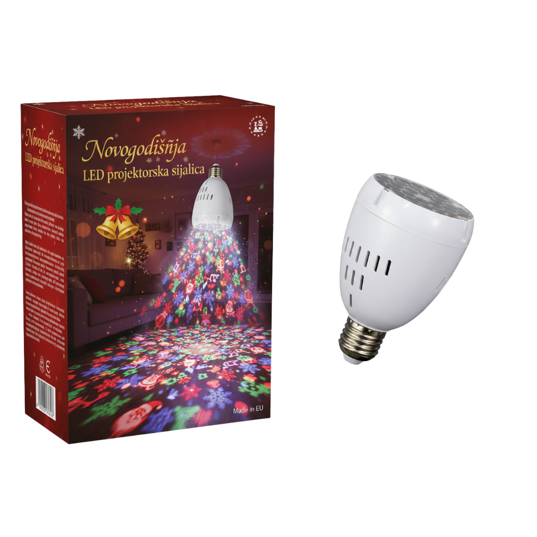 Novogodisnja LED projektorska sijalica - rs-mangoshop.com