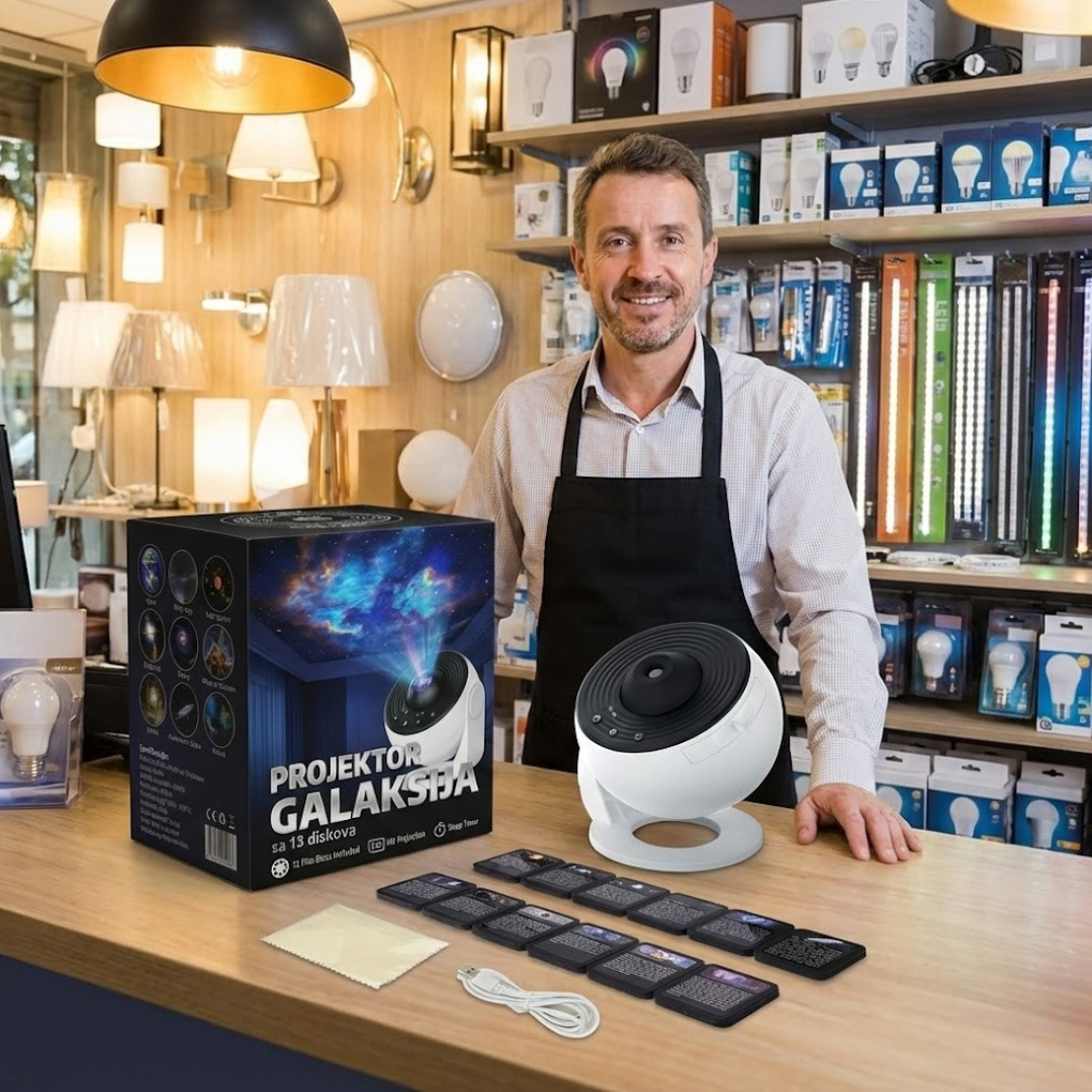 Projektor Galaksija + 13 diskova gratis - rs-clickshop.net