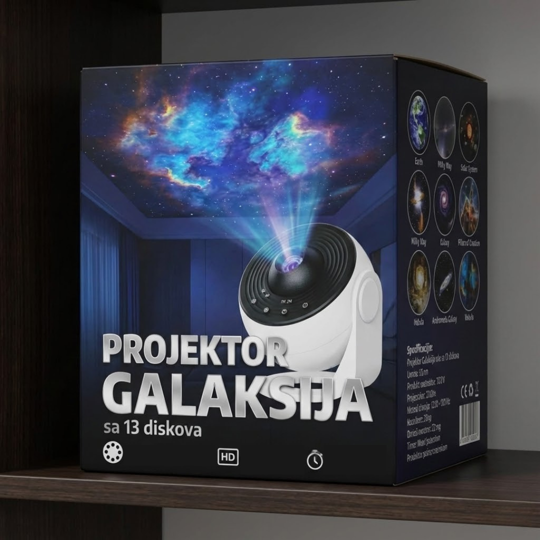 Projektor Galaksija + 13 diskova gratis - rs-clickshop.net