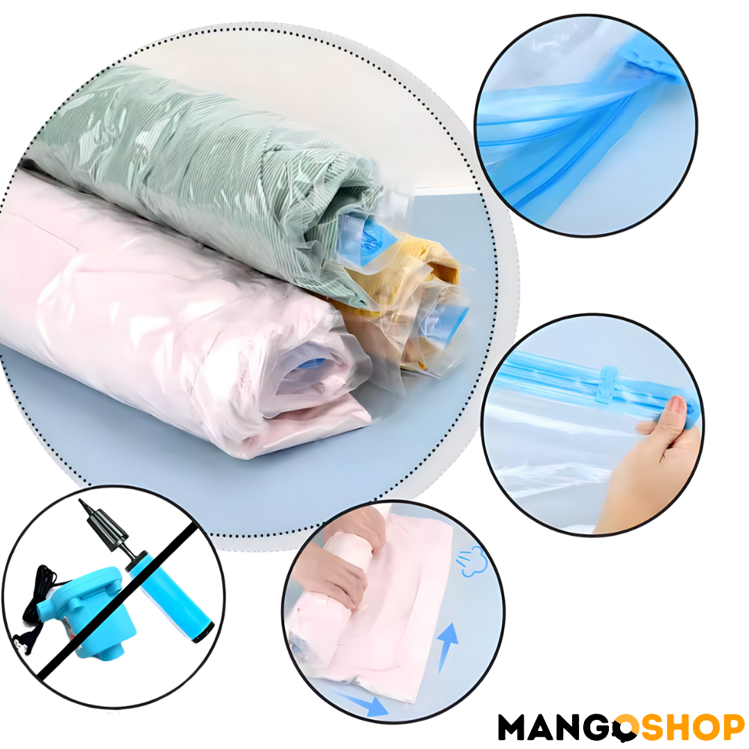 Samokompresione vakuumske kese – usteda prostora  bez usisivaca - rs-mangoshop.com