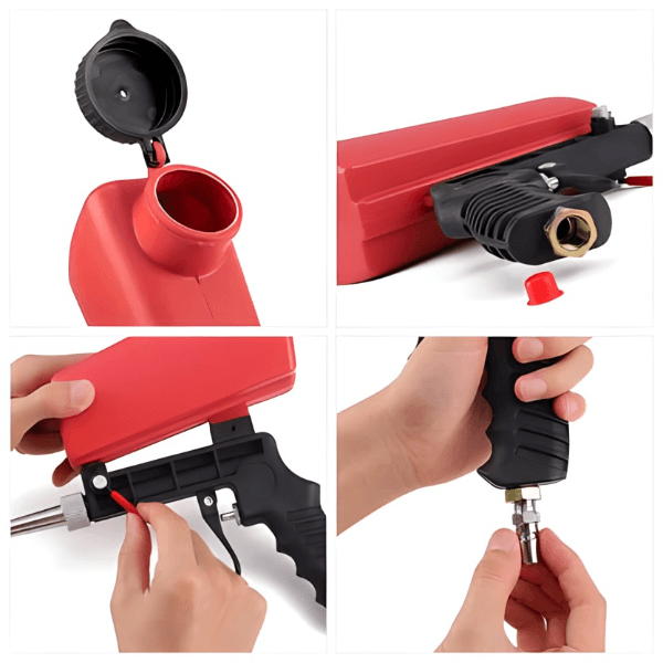 Visenamenski pistolj za peskarenje - rs.mangoshop.com